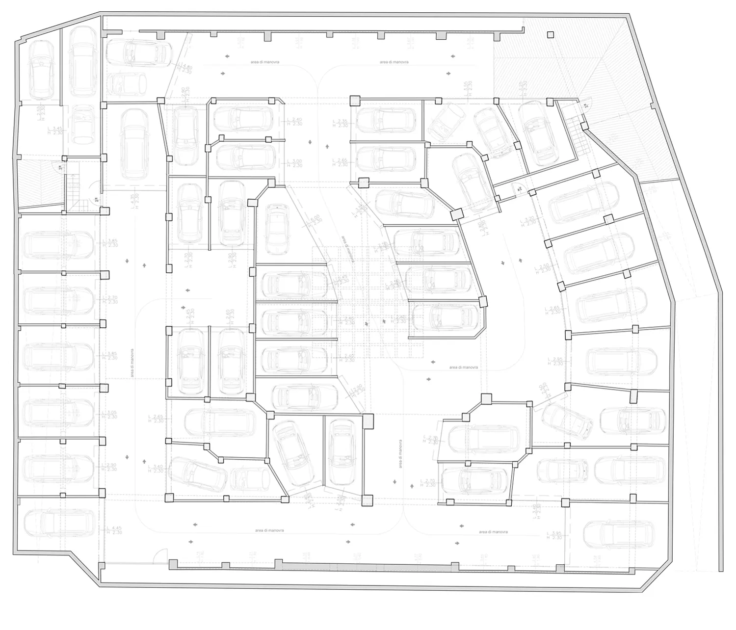 Planimetria Viale Libia 187-211